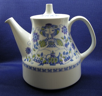 Figgjo (Norway) Lotte Tea Pot & Lid - Large