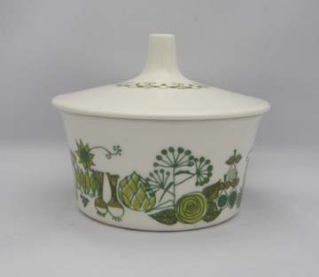 Figgjo (Norway) Market Sugar Bowl & Lid - Small