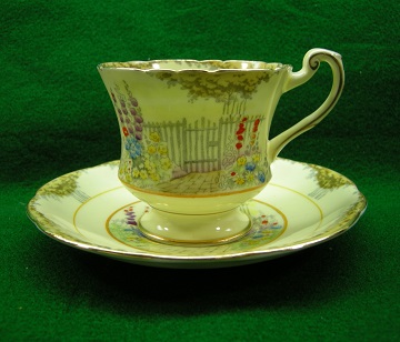 Paragon Garden Gate Cup & Saucer