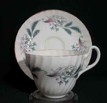 Heathcote Carrousel S724 Cup & Saucer