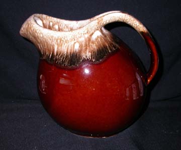 Hull Brown Drip Jug