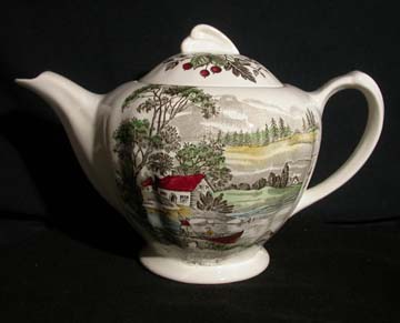 J & G Meakin Welcome Home Tea Pot & Lid - Large