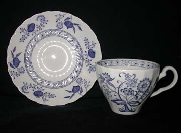 Johnson Brothers Blue Nordic Cup & Saucer