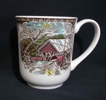 Johnson Brothers The Friendly Village Mug - The Covered Bridge