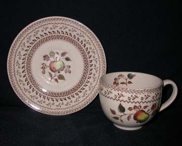 Johnson Brothers Fruit Sampler - Older Cup & Saucer