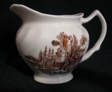 Johnson Brothers The Old Mill - Brown Creamer - Large