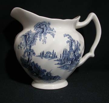 Johnson Brothers The Old Mill - Blue Milk Jug