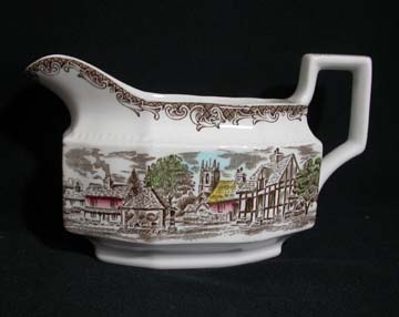 Kensington Staffords Shakespeares Sonnets R2815 Gravy Boat Only