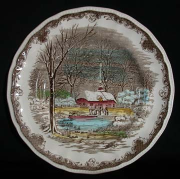 Kensington Staffords Shakespeares Sonnets R2815 Plate - Dinner