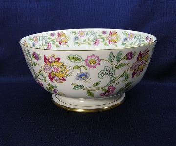 Minton Haddon Hall - Gold Trim Vegetable/Fruit Bowl