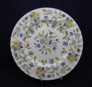 Minton Haddon Hall Blue  S782 Plate - Salad