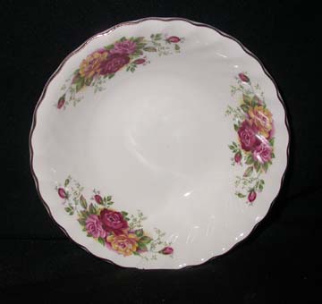 Myott - Staffordshire Rose Garden Bowl - Cereal/Soup