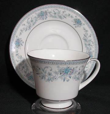 Noritake Blue Hill - 2482 Cup & Saucer