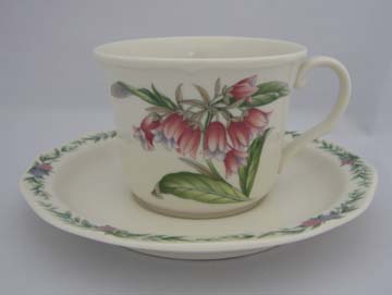 Noritake Conservatory  7915 Cup & Saucer