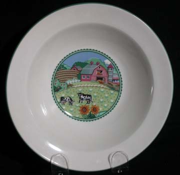 Noritake Country Fences #7920 Bowl - Cereal/Soup