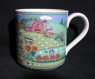 Noritake Country Fences #7920 Mug