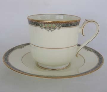 Noritake Covina  9791 Cup & Saucer