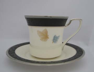 Noritake Enchanteur  7701 Cup & Saucer