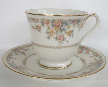 Noritake Gallery  7246 Cup & Saucer