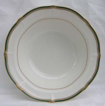 Noritake Gilded Emerald Vegetable/Fruit Bowl