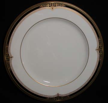 Noritake Gold & Sable Plate - Dinner