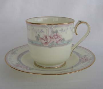 Noritake Magnificence  9736 Cup & Saucer