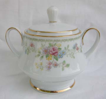 Noritake Memory  2882 Sugar Bowl & Lid