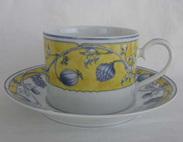 Noritake October Light  4095 Cup & Saucer