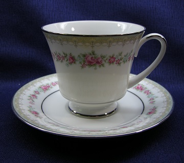 Noritake Roselane  3093 Cup & Saucer