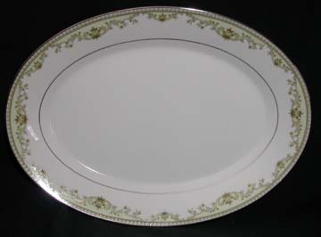 Noritake Raleigh 2487 - Green Platter