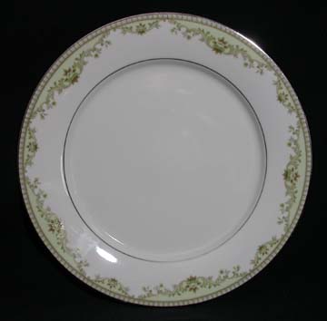 Noritake Raleigh 2487 - Green Plate - Dinner