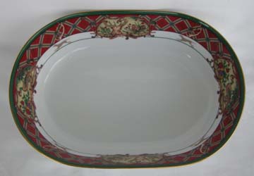 Noritake Royal Hunt #3930 Vegetable Bowl - Oval