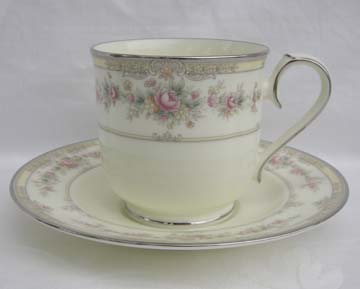 Noritake Shenandoah  9729 Cup & Saucer