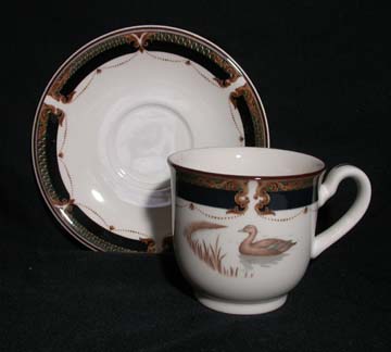 Noritake Tranquil Glen #9188 Cup & Saucer