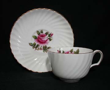 Northumbria Carleton Rose Cup & Saucer