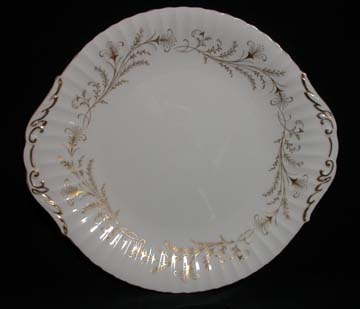 Paragon Lafayette Plate - Cake/Handled (Knife marks)