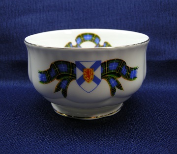 Paragon Nova Scotia Tartan Sugar Bowl - Small/Open