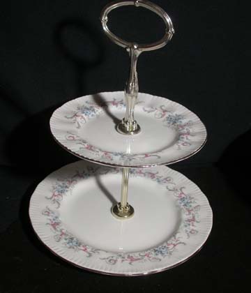 Paragon Romance Plate - Serving/2 Tiered