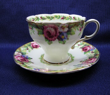 Paragon Tapestry Rose Cup & Saucer - Demitasse