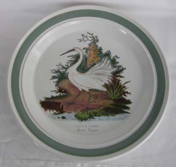 Portmeirion Birds Of Britain - Little Egret Platter - Chop