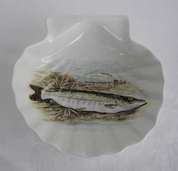 Portmeirion The Compleat Angler Shell Shaped Dish 