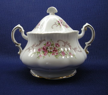 Paragon Rose Bouquet Sugar Bowl & Lid