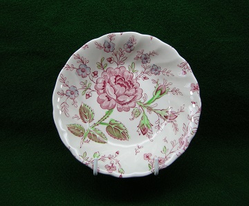 Johnson Brothers Rose Chintz - Pink Bowl - Fruit Nappie