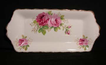 Royal Albert American Beauty Tray - Bread