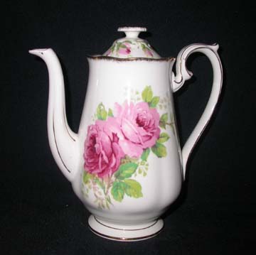 Royal Albert American Beauty Breakfast Coffeepot