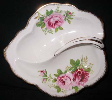 Royal Albert American Beauty Divided Leaf Tray