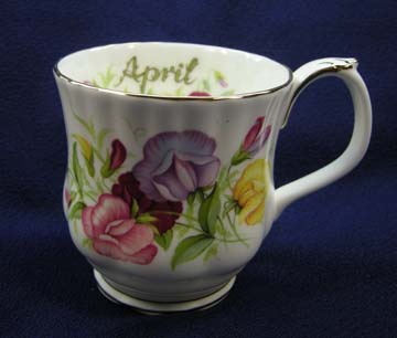 Royal Albert Flower Of The Month Series Mug - April