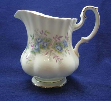 Royal Albert Blue Blossom Creamer - Large