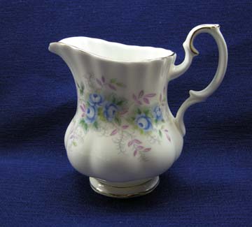 Royal Albert Blue Blossom Creamer - Small