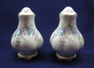 Royal Albert Blue Blossom Salt & Pepper Set